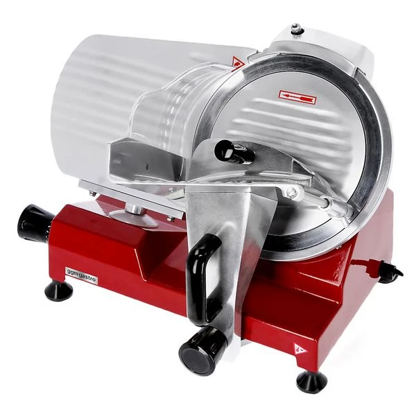 Aufschnittmaschine - 120 Watt - Messer: Ø 220mm - Rot 4 Aufschnittmaschine - 120 Watt - Messer: Ø 220mm - Rot – Bild 2