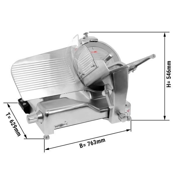 Aufschnittmaschine - 400 Watt - Messer: Ø 350mm 3 Aufschnittmaschine - 400 Watt - Messer: Ø 350mm