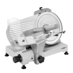 Aufschnittmaschine - 130 Watt - Messer: Ø 250mm -Beste Küchengeräte Geschäfte AMSM250 c2de