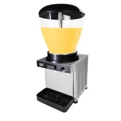 Ayran-/ Saftspender - 19 Liter - Schwarz -Beste Küchengeräte Geschäfte ASSE19 002 gefuellt 857e