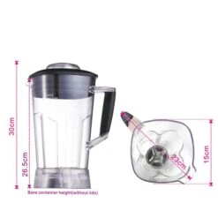 Barmixer / Standmixer - 2 Liter - 1500 Watt 11 Barmixer / Standmixer - 2 Liter - 1500 Watt -Beste Küchengeräte Geschäfte BMK2 2200 2 0c19