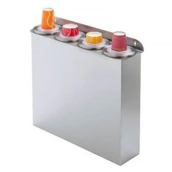 Set Vierfach Becherspender - Kunststoff - Anbauversion -Beste Küchengeräte Geschäfte BSKSVVL624 2 74ab