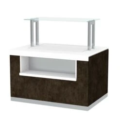 Buffettheke Kalt - Mit Kühlplatte - 1400mm - Mit LED-Beleuchtung