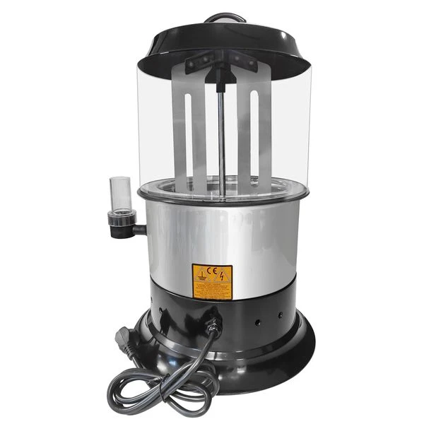 Schokoladenspender / Salep - 9 Liter - Schwarz Silber 7 Schokoladenspender / Salep - 9 Liter - Schwarz Silber – Bild 5