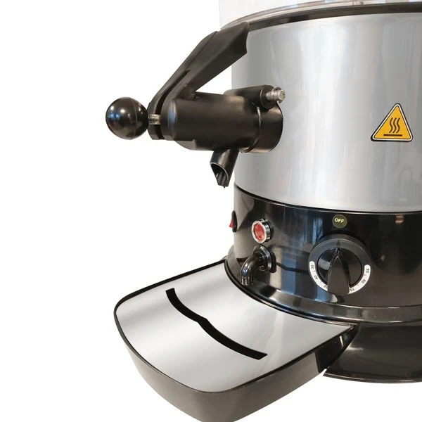 Schokoladenspender / Salep - 9 Liter - Schwarz Silber 9 Schokoladenspender / Salep - 9 Liter - Schwarz Silber – Bild 7