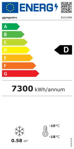 Eistheke - 1400mm - Mit Beleuchtung & Rollen - Für 10x 5l Behälter 6 Eistheke - 1400mm - Mit Beleuchtung & Rollen - Für 10x 5l Behälter -Beste Küchengeräte Geschäfte EVJ149N EnergieLabel f30b
