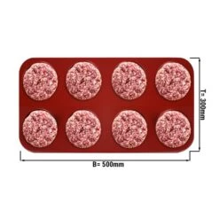 Frikadellen-/ Hamburgerpresse - Mittel -Beste Küchengeräte Geschäfte FHPML44 003 masse 4b46