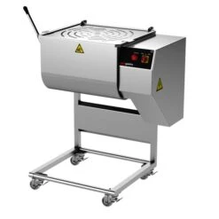 Elektrischer Fleischmischer - 85 Liter - 50 Kg - 1,1 KW - 2 Messer -Beste Küchengeräte Geschäfte FMESP185 002 69aa 2