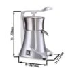 Elektrische Fruchtsaftpresse - 230 Watt -Beste Küchengeräte Geschäfte FSK300 masse 5ba5