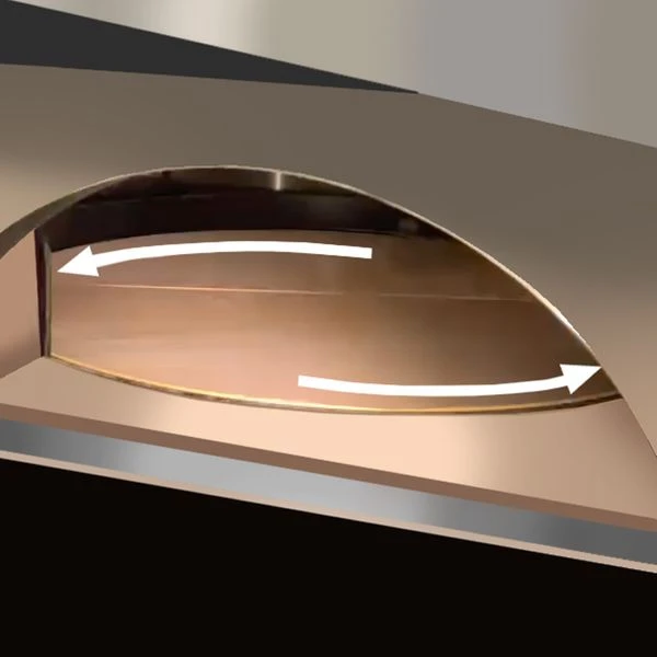 Gas Pizzaofen - (mit Holzreservoir) - 6x 30cm - Digital - Rotierend 8 Gas Pizzaofen - (mit Holzreservoir) - 6x 30cm - Digital - Rotierend – Bild 6