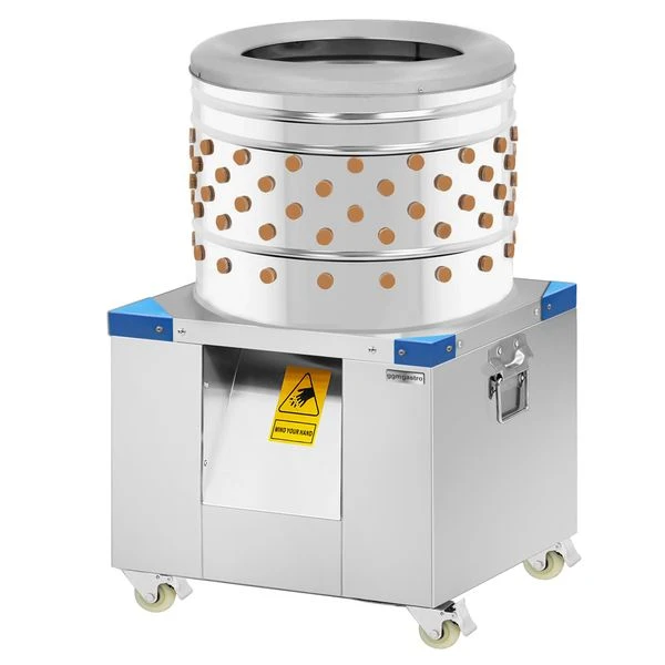 Geflügelrupfmaschine Mit 154 Rupffingern -TrommelØ 60 Cm 4 Geflügelrupfmaschine Mit 154 Rupffingern -TrommelØ 60 Cm – Bild 2