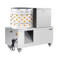 2-in-1 Rupfmaschine Und Brühkessel Für Geflügel - TrommelØ 60 Cm -Beste Küchengeräte Geschäfte GRMWX60 3 4663