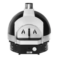 Holz Pizzaofen - Schwarz - Höhe: 0,83m - Inkl. Untergestell -Beste Küchengeräte Geschäfte HPOUE8S 4 2 7f7d 1