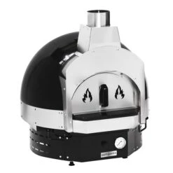 Holz Pizzaofen - Schwarz - Höhe: 0,77m - Inkl. Untergestell -Beste Küchengeräte Geschäfte HPOUE8S 5 2 8837