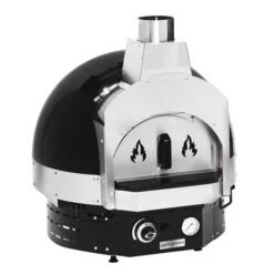 Gas Pizzaofen - Schwarz - Höhe: 0,77m - Manuell - Inkl. Untergestell -Beste Küchengeräte Geschäfte HPOUE8S 5 fcda