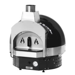Holz Pizzaofen - Schwarz - Höhe: 0,83m - Inkl. Untergestell -Beste Küchengeräte Geschäfte HPOUE8S 6 2 b505 1