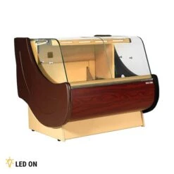 Kassentisch - 1100mm - Mit Beleuchtung -Beste Küchengeräte Geschäfte KAJ111U LEDon Logo 01 aeed