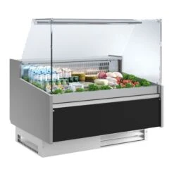 Kühltheke - 1000mm - Standard Mit Frontblende Schwarz