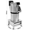 ElektrischerKartoffelschäler Mit Filter - 400 Kg/h - 750 Watt - 380 Volt -Beste Küchengeräte Geschäfte KSE20F 0 ced4