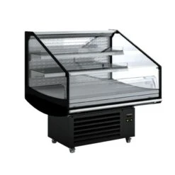 Kühltheke / Kühlinsel - 1,25m - 2 Ablagen - -1 ~ +7 °C