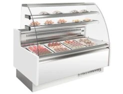 Kuchentheke - 1620mm - Mit LED-Beleuchtung & 2 Ablagen