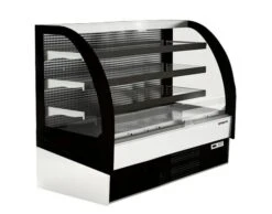 Wandkühlregal - 1915mm - Mit LED-Beleuchtung & 3 Ablagen - Hinten Geschlossen