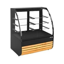 Kuchenvitrine - 1340mm - Mit LED-Beleuchtung & 3 Ablagen