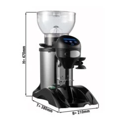 Kaffeemühle - Edelstahl - 1kg - 275 Watt - 77dB