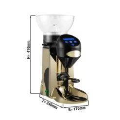 Kaffeemühle - Gold - 1kg - 275 Watt - 77dB