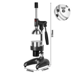 Manuelle Zitruspresse - Mit Tropfauffangschale