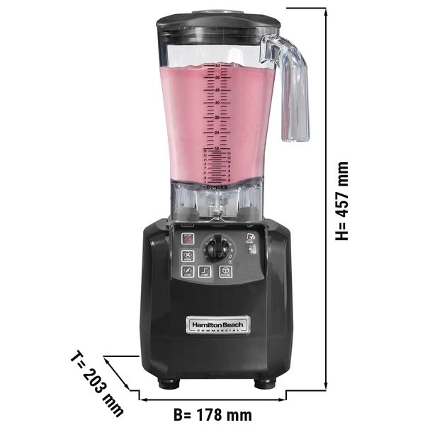 HAMILTON BEACH | High Performance Mixer - TEMPEST - 1,8 Liter - 880 Watt 3 HAMILTON BEACH | High Performance Mixer - TEMPEST - 1,8 Liter - 880 Watt