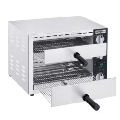 Elektro Mini Pizza-/Flammkuchen Ofen - 2 X 33 Cm - Manuell -Beste Küchengeräte Geschäfte MPOFP235 3 c2c2