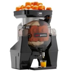 Elektrische Orangenpresse - Silber - Manuelle Zufuhr - Inkl. Ablasshahn & Reinigungsmodus -Beste Küchengeräte Geschäfte OBZ1SA 1 eaf3 1