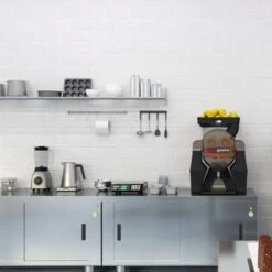 Elektrische Fruchtsaftpresse - Silber - Manuelle Zufuhr -Beste Küchengeräte Geschäfte OBZ Big silver room 7445