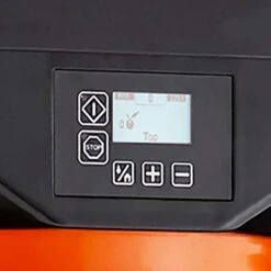 Elektrische Orangenpresse - Orange - Manuelle Zufuhr - Inkl. Regulierbarem Ablasshahn -Beste Küchengeräte Geschäfte OBZ detail display 2abb