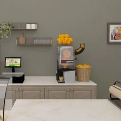 Elektrische Orangenpresse - Orange - Manuelle Zufuhr -Beste Küchengeräte Geschäfte OMZ max room 0115