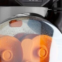 Elektrische Orangenpresse - Silber - Automatische Zufuhr - Inkl. Ablasshahn & Reinigungsmodus -Beste Küchengeräte Geschäfte O silver detail juicer b88a