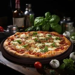 Pizzablech - 42 Cm Durchmesser -Beste Küchengeräte Geschäfte PBTP42 room 1 fa67