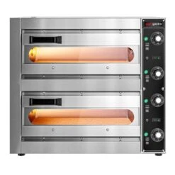 Elektro Mini Pizzaofen - 1+1x 33,5cm - Manuell -Beste Küchengeräte Geschäfte PDI170 2 55f3