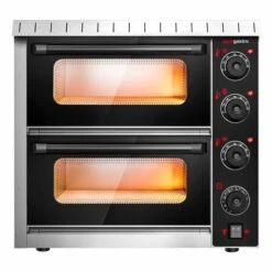 Elektro Mini Pizzaofen - 4+4x 20cm - Manuell -Beste Küchengeräte Geschäfte PDKG20S 2 fb4f