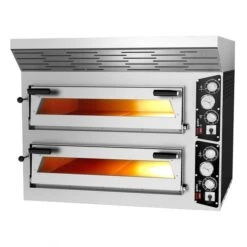 Elektro Pizzaofen - 6+6x 35cm (Breit) - Manuell -Beste Küchengeräte Geschäfte PDP66B 3 b1a5