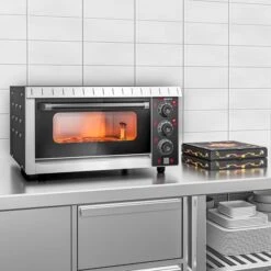 Elektro Mini Pizzaofen - 4x 20cm - Manuell -Beste Küchengeräte Geschäfte PEKG20S 6 b871