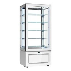 Panoramavitrine - 457 Liter - 800mm - Mit LED-Beleuchtung & 5 Ablagen