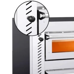 Elektro Pizzaofen - (Vollschamott) - 6+6x 30cm - Manuell -Beste Küchengeräte Geschäfte POE430 UGPOE430 17 37b5 1