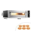Elektro Pizzaofen - 6x 30cm (Tief) - Manuell -Beste Küchengeräte Geschäfte POE630T 0 6276