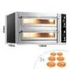 Elektro Pizzaofen - 6+6x 30cm (Breit) - Manuell -Beste Küchengeräte Geschäfte POE6630 0 85dd
