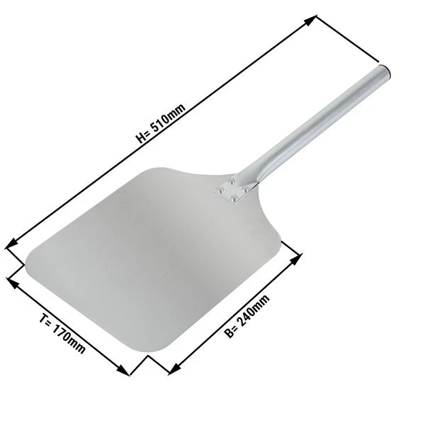 Pizzaschaufel Aus Aluminium - 24 X 17 Cm 3 Pizzaschaufel Aus Aluminium - 24 X 17 Cm
