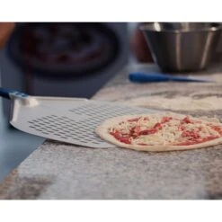 Pizzaschaufel Aus Aluminium - 45 Cm - Perforiert -Beste Küchengeräte Geschäfte PSPGI 2 67da