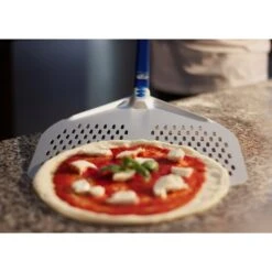 Pizzaschaufel Aus Aluminium - 45 Cm - Perforiert -Beste Küchengeräte Geschäfte PSPGI 3 f8bb