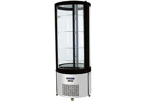Panoramavitrine - 360 Liter - 680mm - Mit LED-Beleuchtung & 4 Ablagen 3 Panoramavitrine - 360 Liter - 680mm - Mit LED-Beleuchtung & 4 Ablagen